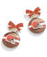 ფოტო #1 პროდუქტის Women's Cleveland Browns Ornament Earrings