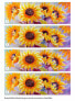 Bild handgemalt Symphony of Sunflowers - фото #7