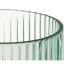 Vase Stripes Green Crystal 8 x 23 x 8 cm (8 Units)