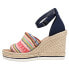 Фото #5 товара TOMS Marisol Ankle Strap Espadrille Wedges Womens Black Dress Casual 10018259T
