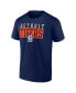 ფოტო #3 პროდუქტის Men's Navy Detroit Tigers Hard To Beat T-Shirt