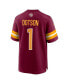 Фото #2 товара Men's Jahan Dotson Burgundy Washington Commanders 2022 NFL Draft First Round Pick Game Jersey