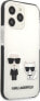 Karl Lagerfeld Etui Karl Lagerfeld KLHCP13XTPEKCW Apple iPhone 13 Pro Max hardcase biały/white Karl&Choupette