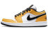 Фото #1 товара Кроссовки Nike Air Jordan 1 Low Laser Orange (W) (Белый, Желтый, Черный)