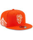 Men's Orange San Francisco Giants City Connect 9FIFTY Snapback Adjustable Hat