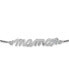 ფოტო #3 პროდუქტის Cubic Zirconia Mama Heart Bolo Bracelet in Sterling Silver, Created for Macy's