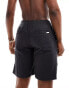 Pull&Bear linen look shorts in black - Mix&Match