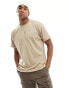 DTT oversized t-shirt in stone