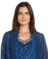 ფოტო #5 პროდუქტის Women's Embellished Jacket, Sleeveless Top and Pants Set