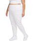 Plus Size Sportswear Chill Terry Slim-Fit High-Waist French Terry Sweatpants