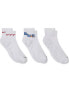 Nike Everyday Cushion Plus 3 pack ankle logo socks in white multi