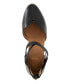 ფოტო #11 პროდუქტის Women's Orya Wedge Pointy Toe Espadrille Sandals