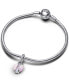 Фото #3 товара Pandora mom Opalescent Heart Dangle Charm