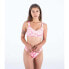 Фото #4 товара HURLEY Flower Scrunch Max Soft Strap Bikini Top