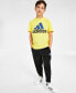 Фото #6 товара Бриджи для малышей Adidas Big Boys Iconic Tricot Joggers