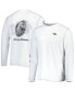 Men's White Baltimore Ravens Laces Out Billboard Long Sleeve T-shirt