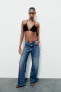 Trf relaxed fit mid-rise jeans
