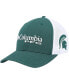 ფოტო #1 პროდუქტის Men's Green, White Michigan State Spartans PFG Flex Hat