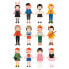 Фото #1 товара Развивающая игрушка Petit Collage Набор для одевания "Лучшие друзья"