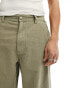 Pull&Bear – Cordhose in Khaki