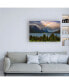 Фото #3 товара Darren White Photography Glacier Rainbow Canvas Art - 36.5" x 48"