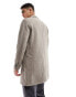 Jack & Jones Premium wool overcoat in beige