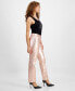 ფოტო #3 პროდუქტის Women's 1981 Metallic Straight Jeans