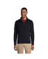 Фото #1 товара School Uniform Men's Lightweight Fleece Quarter Zip Pullover Jacket