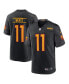 Men's Carson Wentz Black Washington Commanders Alternate Game Player Jersey