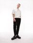 Фото #2 товара Topman tapered cord trousers in black