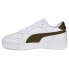 Фото #3 товара Puma Ca Pro Classic Logo Perforated Lace Up Mens White Sneakers Casual Shoes 38