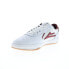 Фото #4 товара Lakai Atlantic MS1230082B00 Mens White Leather Skate Inspired Sneakers Shoes 8.5