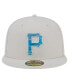 Men's Khaki Pittsburgh Pirates Stone Mist 59FIFTY Fitted Hat