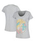 ფოტო #1 პროდუქტის Women's Heather Gray Sleeping Beauty Dream Aurora Scoop Neck T-shirt
