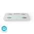 Фото #1 товара Nedis WIFIHS10WT - Electronic personal scale - 180 kg - 0.1 g - White - LCD - 30 x 73 mm