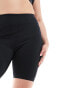 ASOS 4505 Curve Icon 8 inch legging short with bum sculpt detail in performance fabric in black