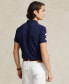ფოტო #2 პროდუქტის Men's Custom Slim Fit Big Pony Mesh Polo Shirt