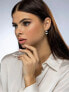 Solid steel earrings Sabrina Silver Earrings MCE23157S