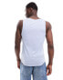 ASOS DESIGN muscle fit vest in light blue Вечерний, M - Chest 40 - фото #2