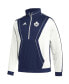 Men's Blue Toronto Maple Leafs Team Classics Half-Zip Jacket