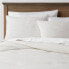 Фото #1 товара Space Dyed Cotton Linen Comforter & Sham Set - Threshold