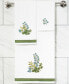 Фото #5 товара Textiles Turkish Cotton Botanica Embellished Hand Towel Set, 2 Piece