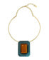 Фото #1 товара Robert Lee Morris Soho stone Pendant Necklace