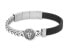 Фото #1 товара Stylish men´s leather and steel bracelet Crest PEAGB0023301