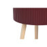 Фото #4 товара Вспомогательный стол DKD Home Decor 38,5 x 38,5 x 49 cm Коричневый Тёмно Бордовый Деревянный MDF