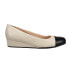 Easy Spirit Gracey Square Toe Wedge Pumps Womens Beige, Black Dress Casual E-GRA 8, C, Узкая - фото #1