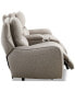 Фото #6 товара CLOSEOUT! Terrine 3-Pc. Fabric Sofa with 2 Power Motion Recliners and 1 USB Console, Created for Macy's