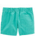 Baby Pull-On Canvas Shorts 24M