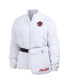 Women's White Atlanta Falcons Packaway Full-Zip Puffer Jacket
