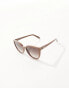 Фото #4 товара Quay staycation cat eye sunglasses in brown